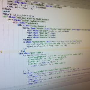 Website HTML Source Code